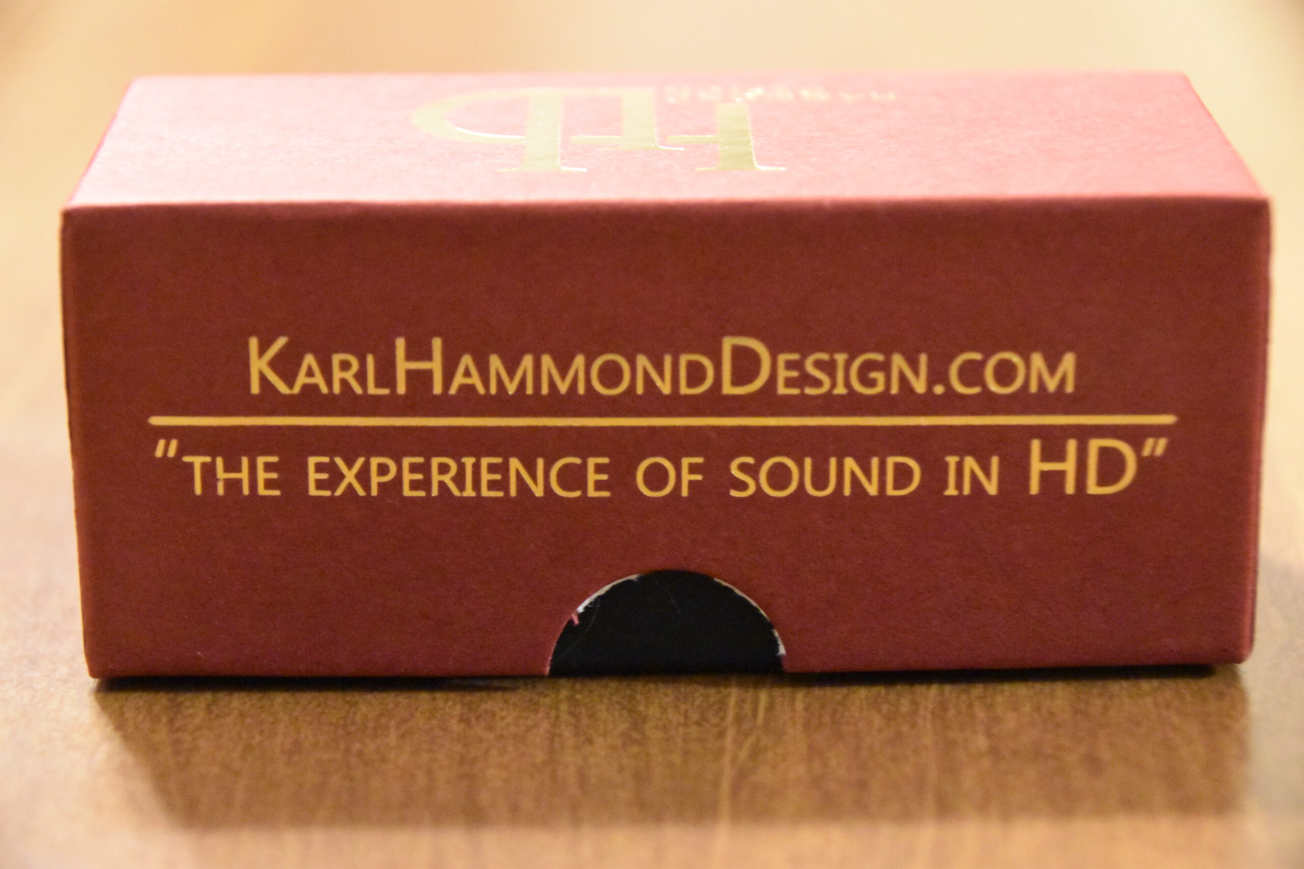 Hammond Design Packaging - Side View