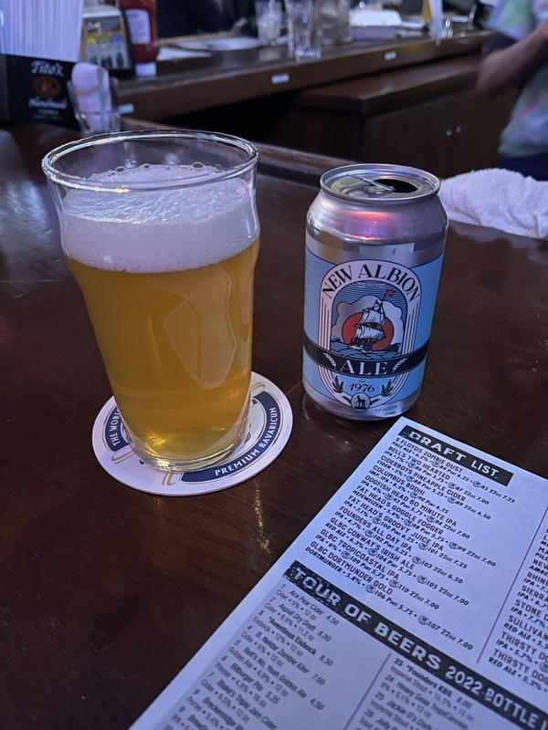2022 Winking Lizard World Tour of Beers #3 – BrewDog New Albion Pale Ale