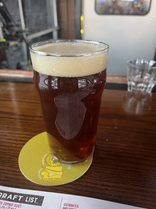 2022 Winking Lizard World Tour of Beers #9 – Thirsty Dog Irish Setter Red Ale