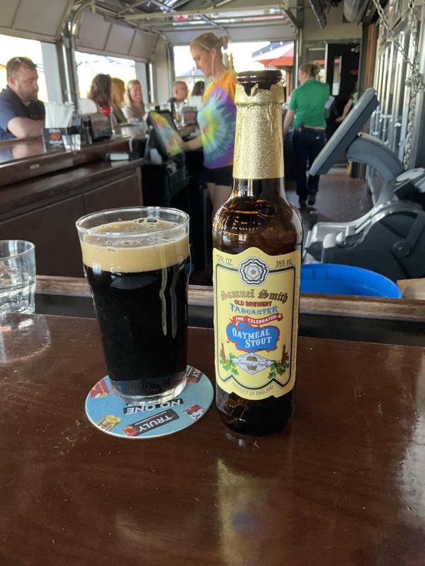 2022 Winking Lizard World Tour Of Beers #26 – Samuel Smith Oatmeal Stout