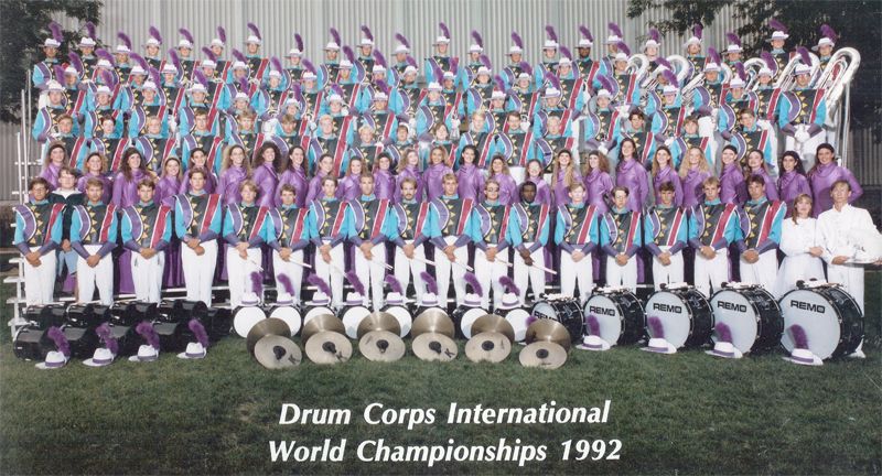 1992 Glassmen full corps photo