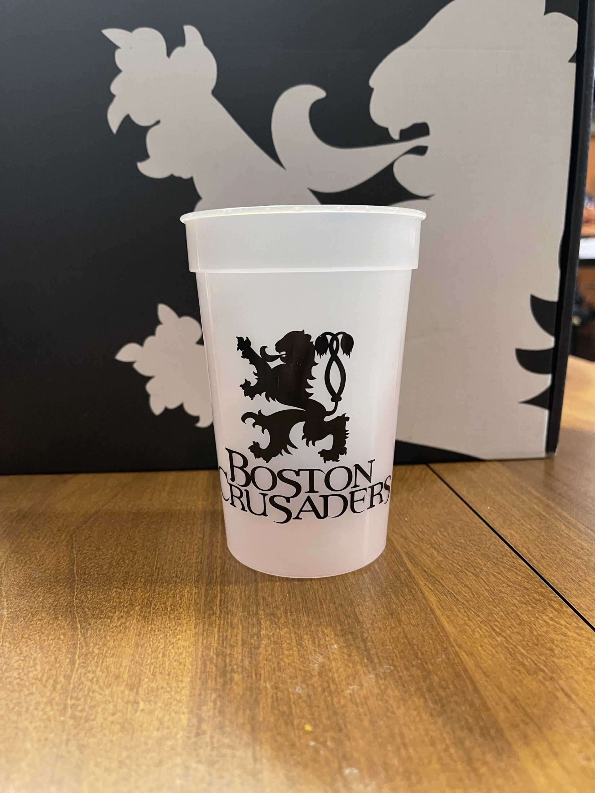 Boston Crusaders souvenir cup