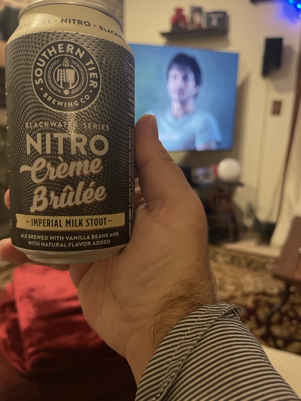 2022 Winking Lizard World Tour Of Beers #62 – Southern Tier Nitro Creme Brulee Imperial Milk Stout