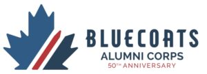 The logo of the Bluecoats Alumni Corps