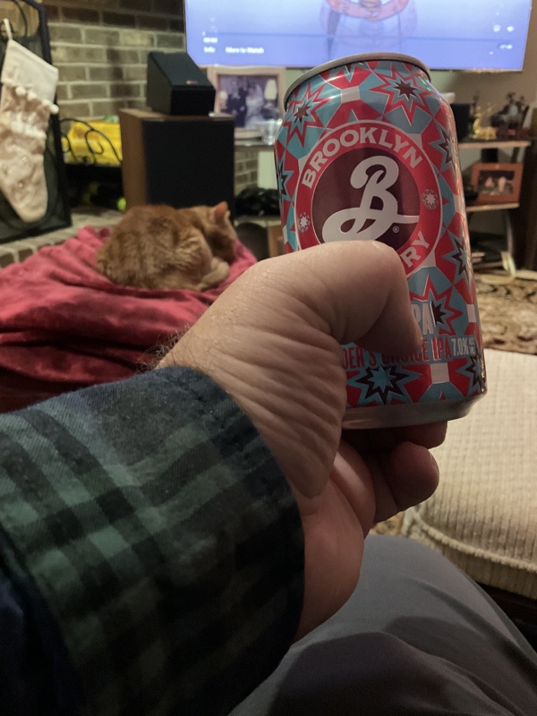 2022 Winking Lizard World Tour Of Beers #88 – Brooklyn Brewery Sledder’s Choice Winter IPA