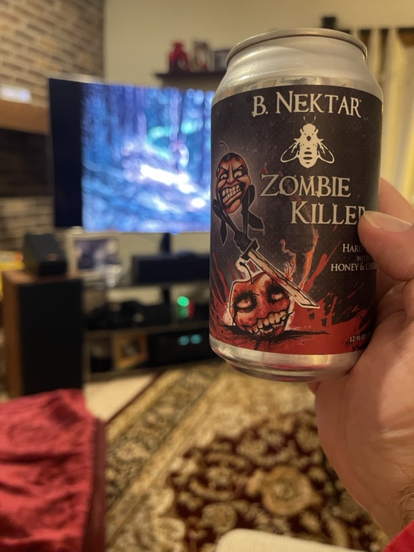 2022 Winking Lizard World Tour of Beers #65 – B. Nektar Zombie Killer Hard Cider