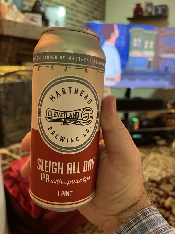 2022 Winking Lizard World Tour of Beers #81 – Masthead Sleigh All Day IPA